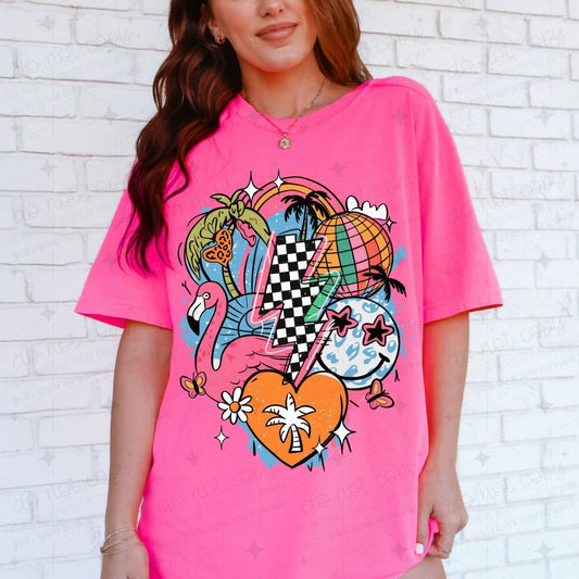 RETRO SUMMER - DTF TRANSFER