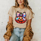 Pumpkin Bow completed tee