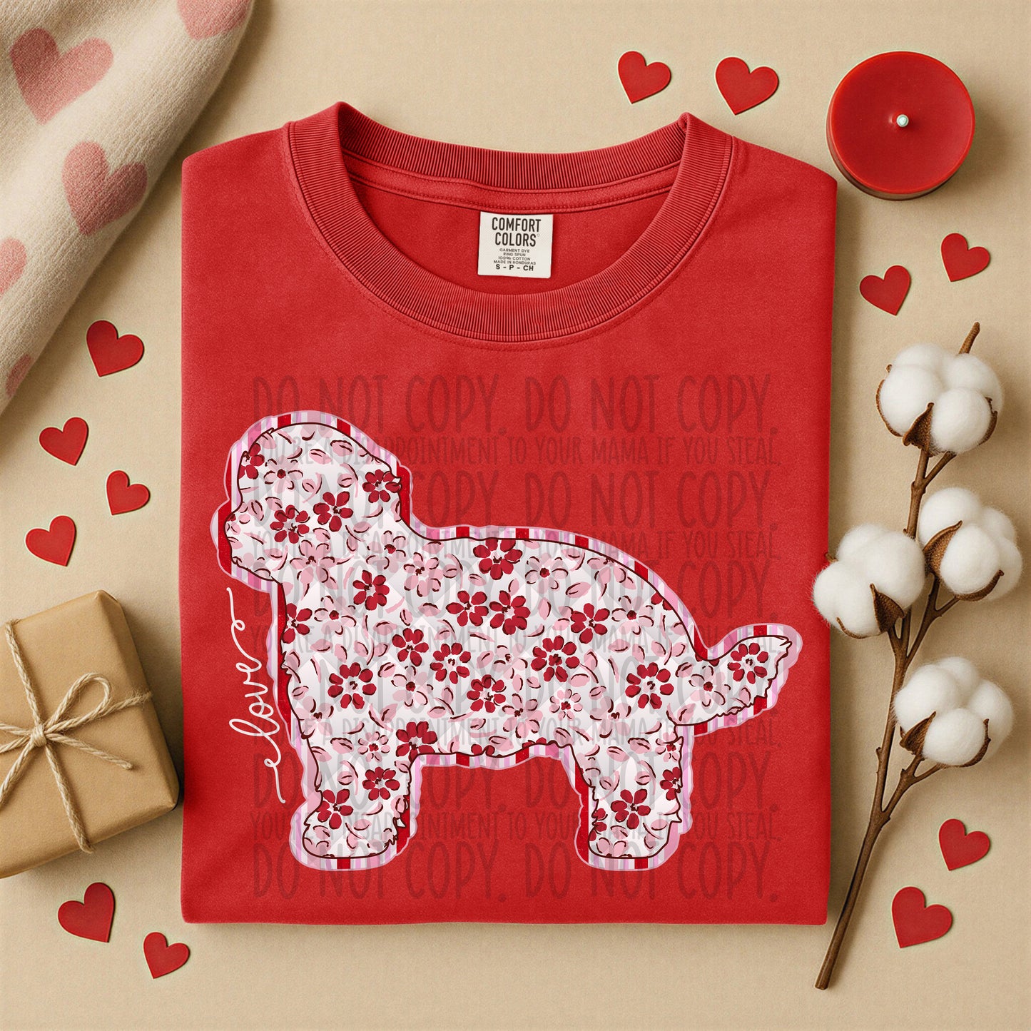 VALENTINE'S DOGS - DTF TRANSFER
