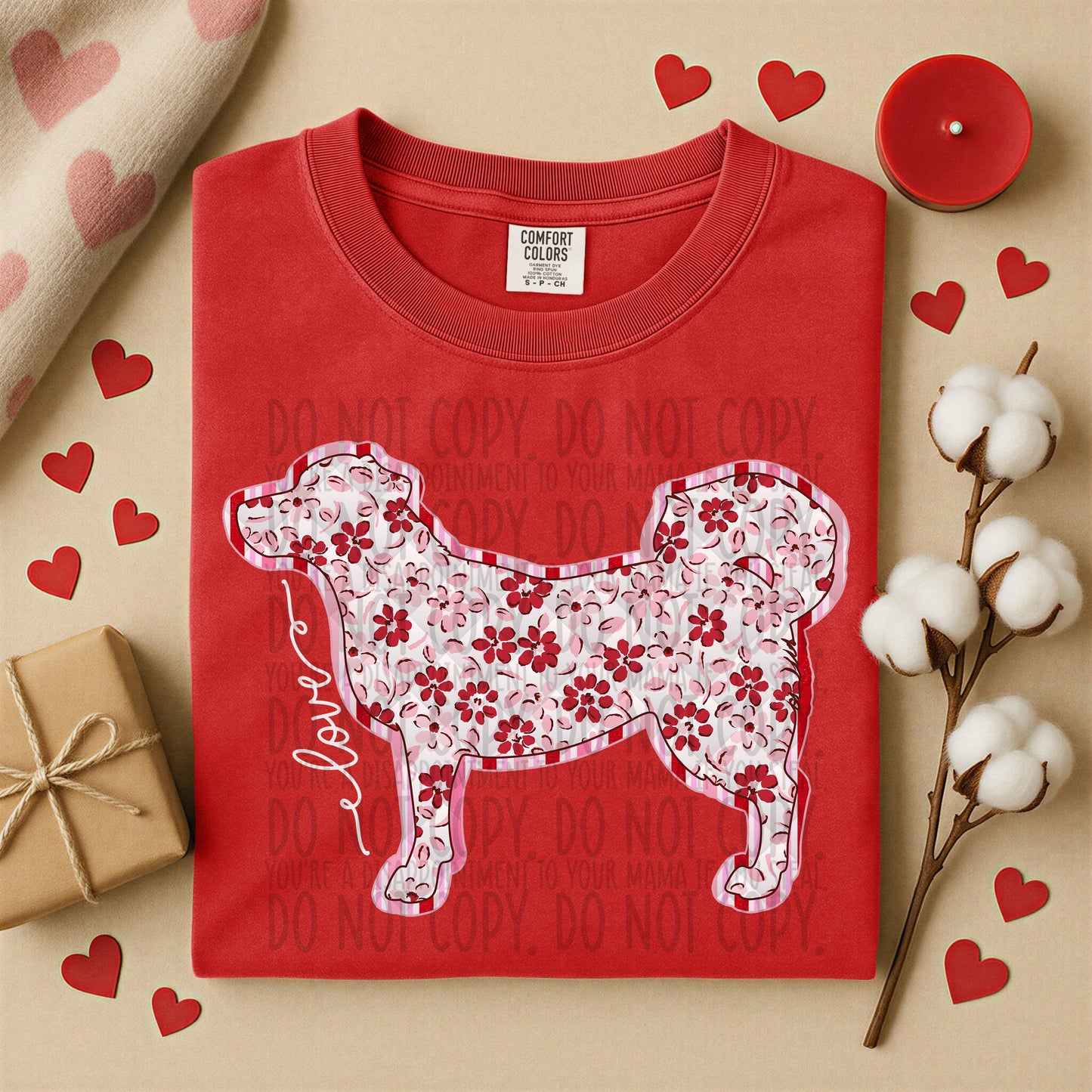 VALENTINE'S DOGS - DTF TRANSFER