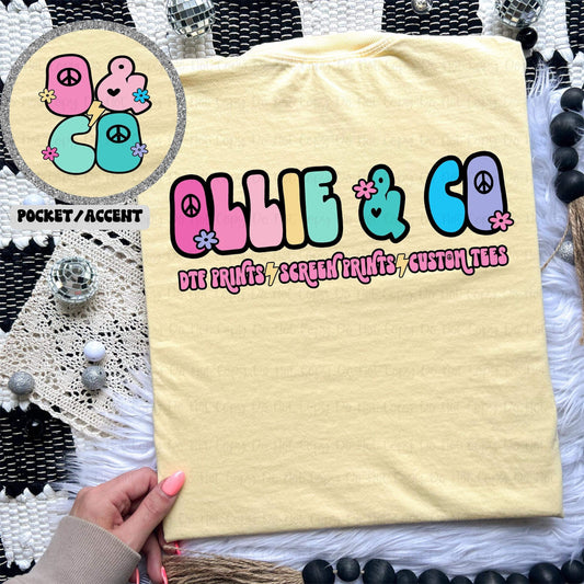 Groovy Business Name MOCKUP ONLY