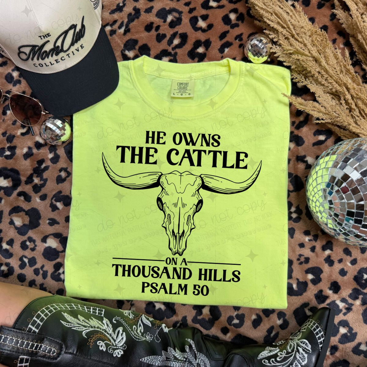 HE OWNS THE CATTLE ON A THOUSAND HILLS - DTF TRANSFER