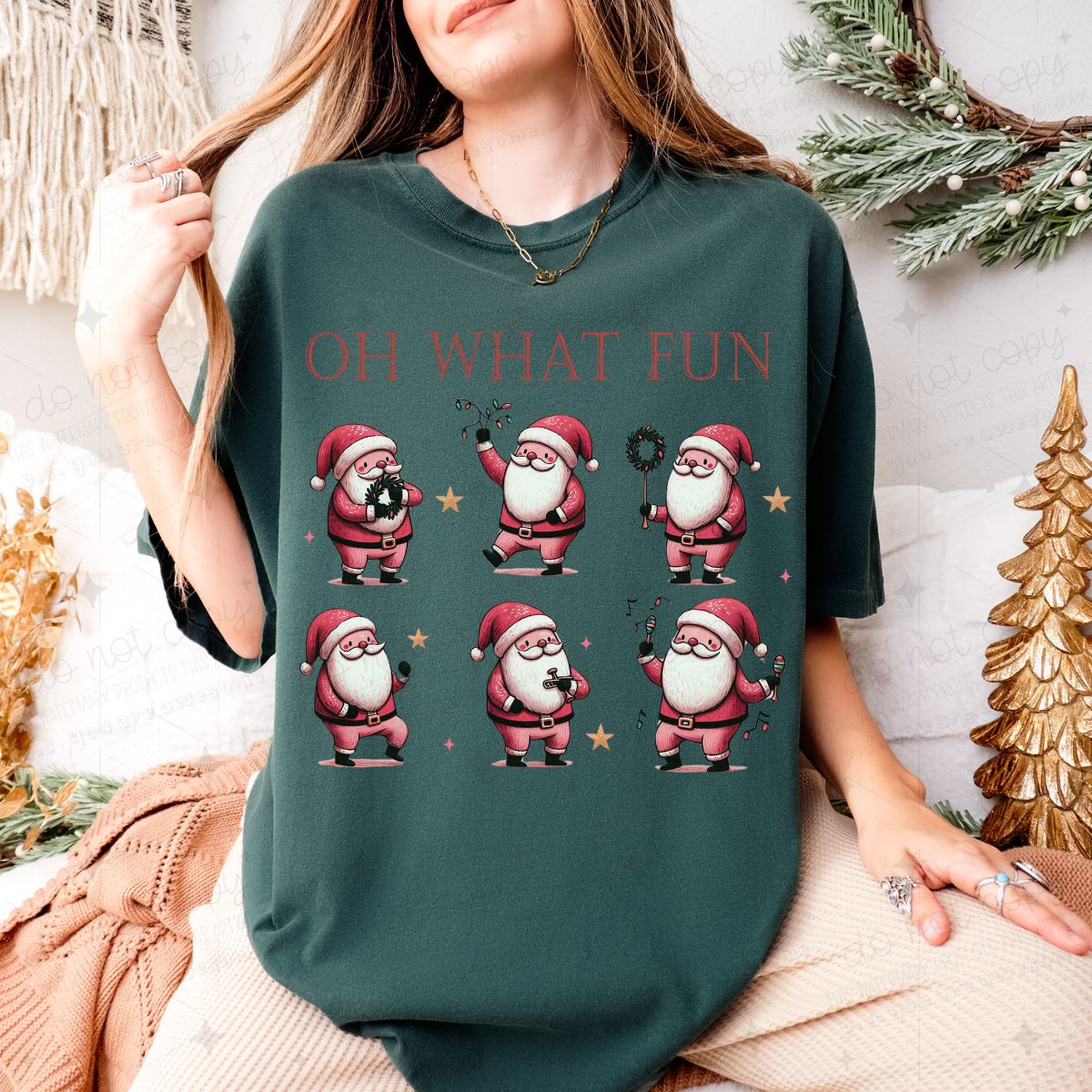 OH WHAT FUN - DTF TRANSFER