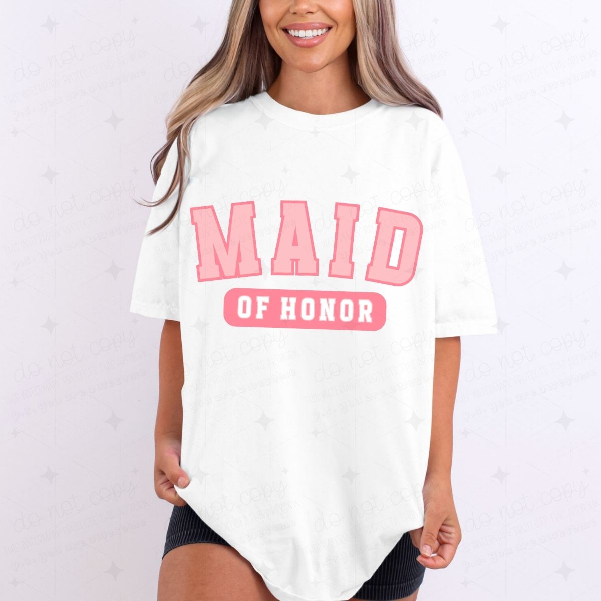 MAID OF HONOR - DTF TRANSFER