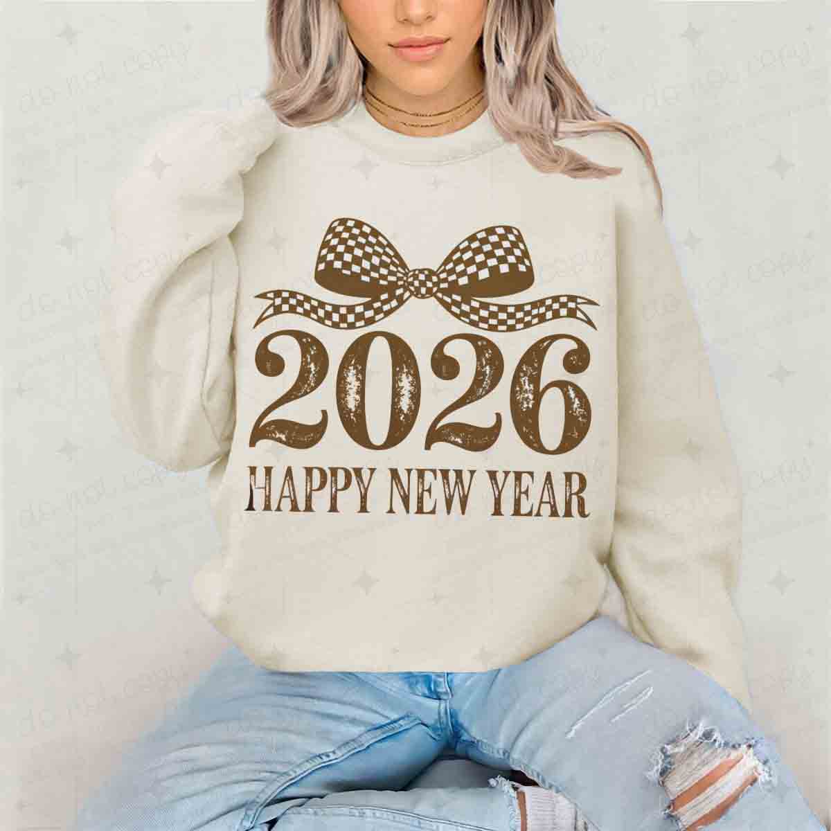COQUETTE 2026 HAPPY NEW YEAR - DTF TRANSFER