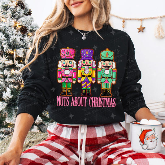 NUTS ABOUT CHRISTMAS - COMPLETED TEE
