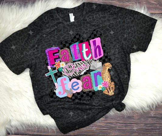 FAITH OVER FEAR - DTF TRANSFER