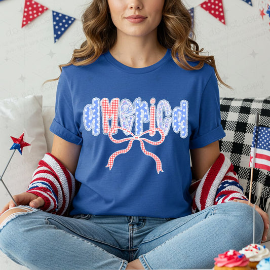COQUETTE AMERICA - COMPLETED TEE