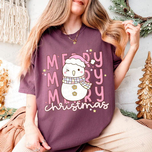 MERRY CHRISTMAS - DTF TRANSFER