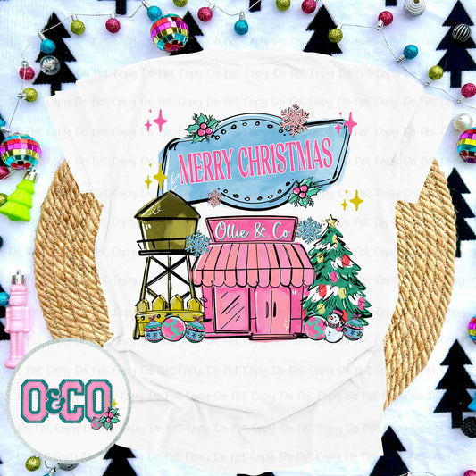 CHRISTMAS SMALL BUSINESS - FRONT+BACK - CUSTOM TRANSFER