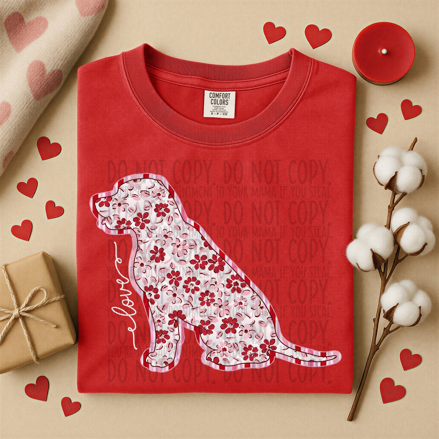 VALENTINE'S DOGS - DTF TRANSFER
