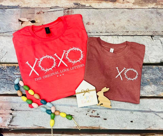 XOXO- The original love letters- Front & Back