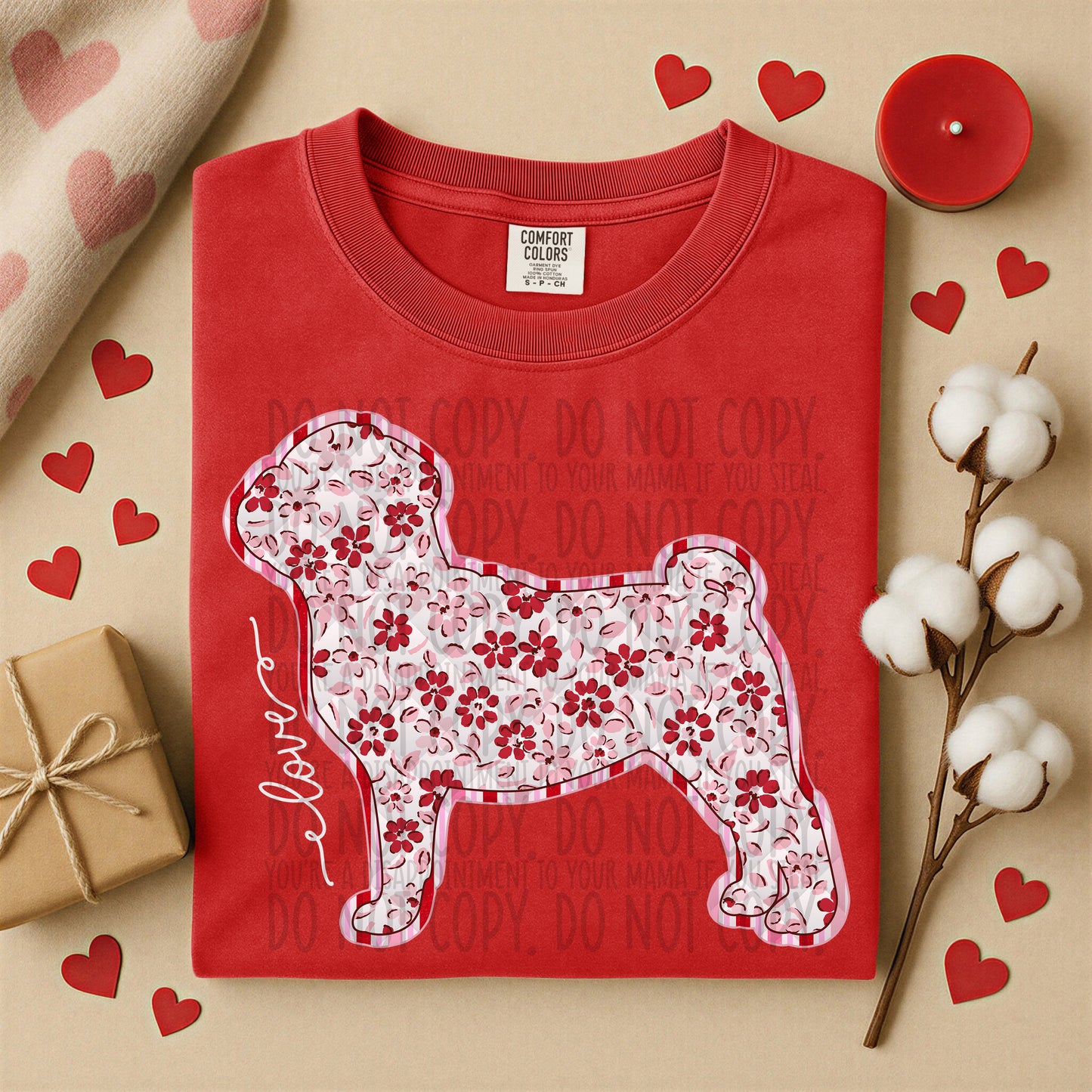 VALENTINE'S DOGS - DTF TRANSFER