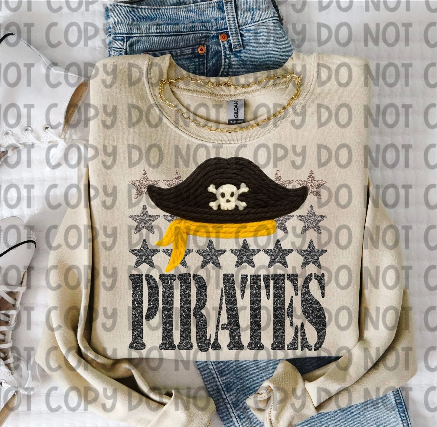 FAUX YARN MASCOTS - DTF TRANSFER