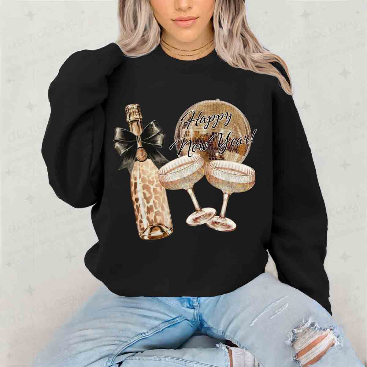 COQUETTE HAPPY NEW YEAR - DTF TRANSFER