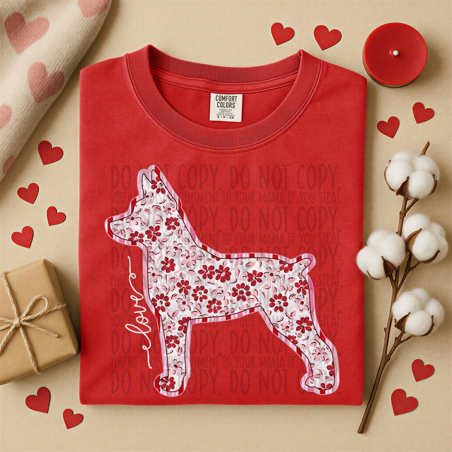 VALENTINE'S DOGS - DTF TRANSFER