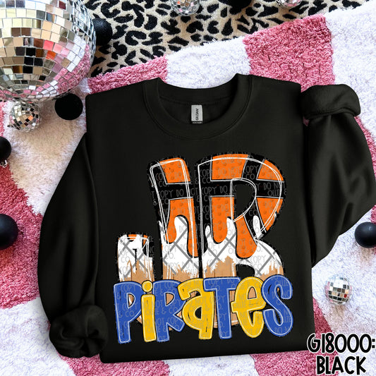 Ice cream drip basketball school spirit MOCKUP ONLY