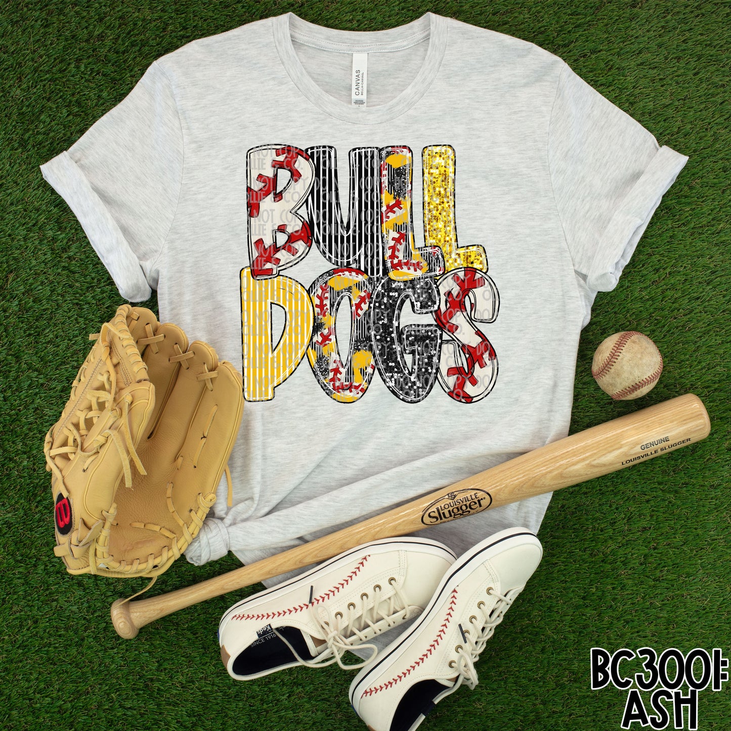 BASEBALL SCHOOL SPIRIT ALPHA - MOCKUP ONLY