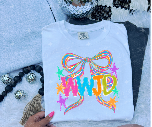 WWJD COQUETTE - DTF TRANSFER