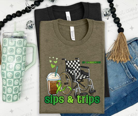 SIPS & TRIPS - CP AWARENESS - * OLLIE & CO. EXCLUSIVE* - DTF TRANSFER