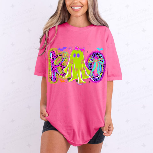 COQUETTE BRIGHT BOO - COMPLETED TEE