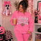 POLKA DOT PINK OUT MASCOTS - DTF TRANSFER