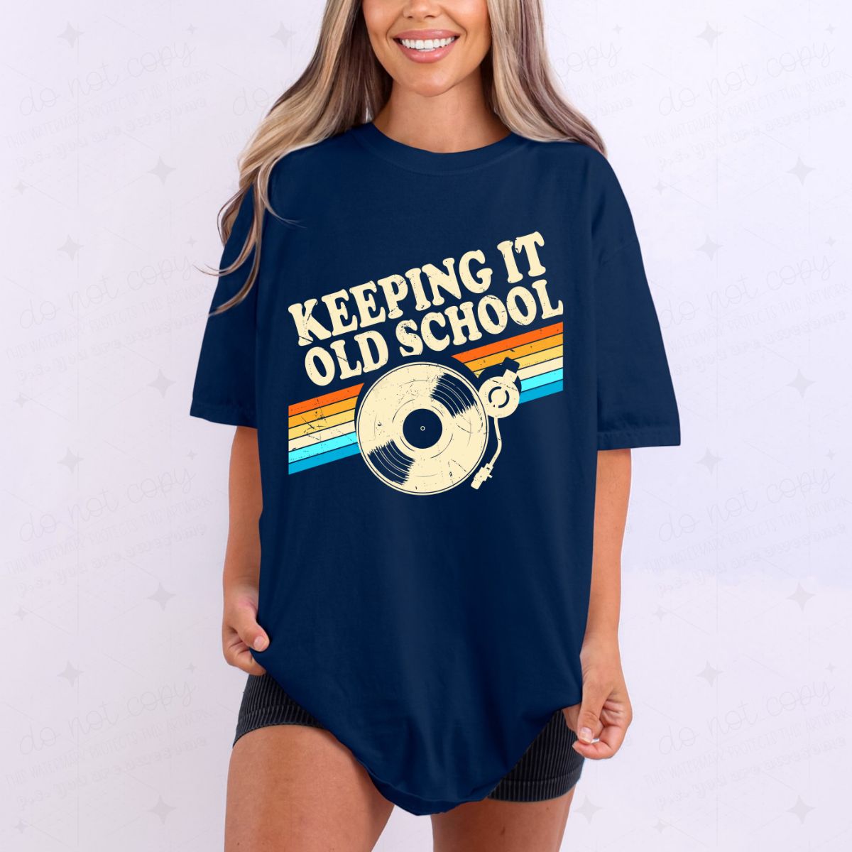 KEEPING IT OLD SCHOOL - DTF TRANSFER