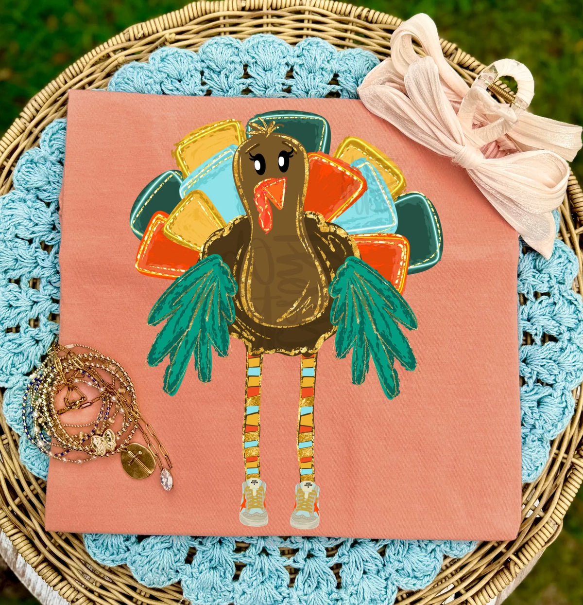 LONG LEGS TURKEY - DTF TRANSFER