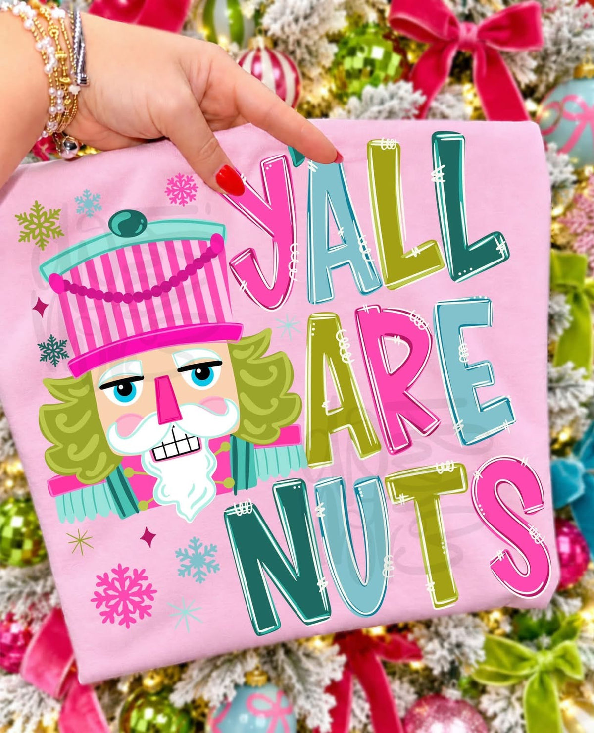 Y’ALL ARE NUTS - DTF TRANSFER