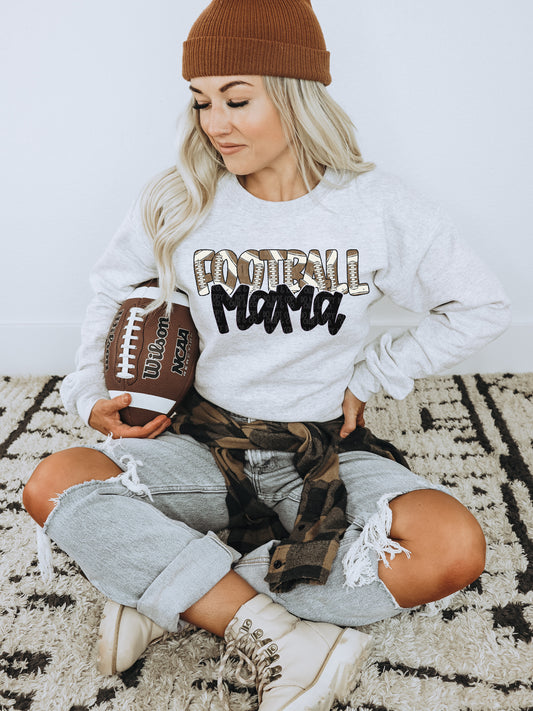 Football Mama Hand lettered *O&C Exclusive*