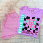 NEON CHECKER 90'S MASCOT - CUSTOM TRANSFER