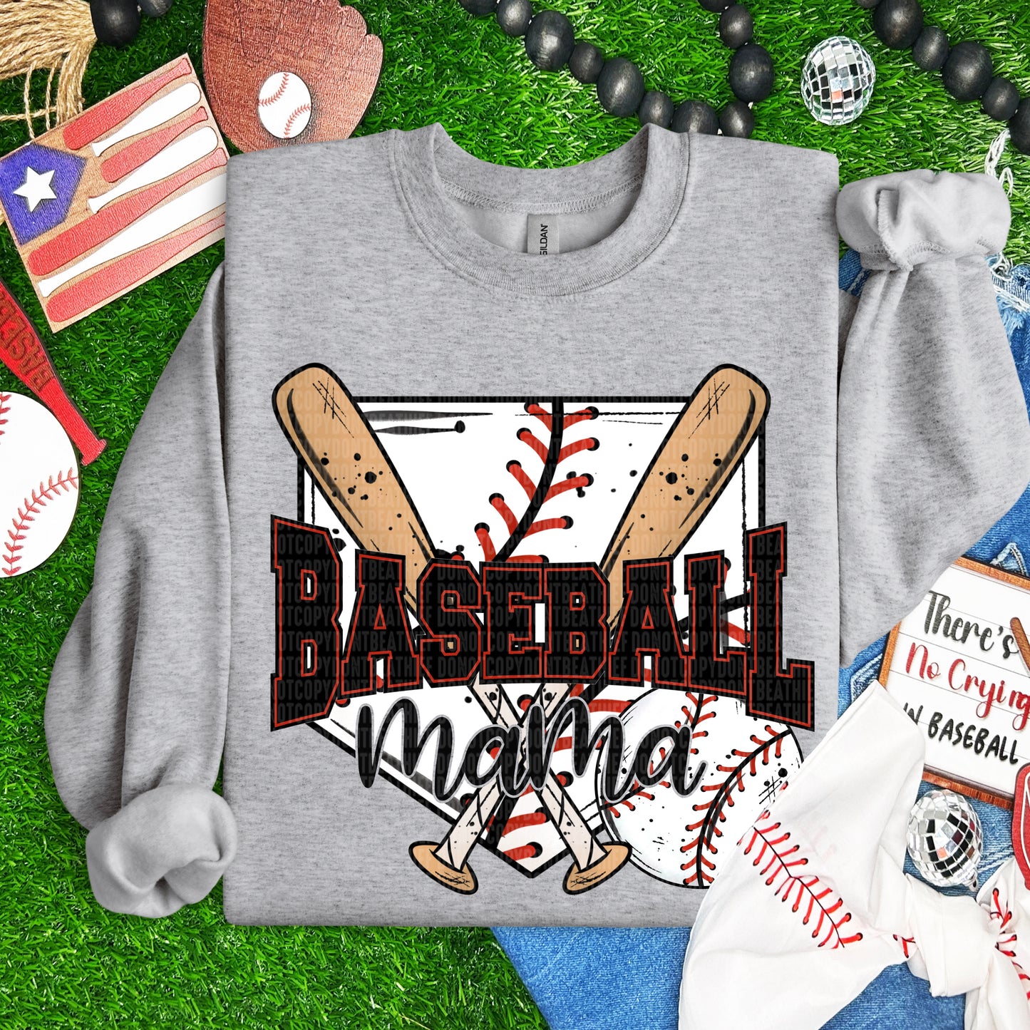 BASEBALL MAMA - DTF TRANSFER