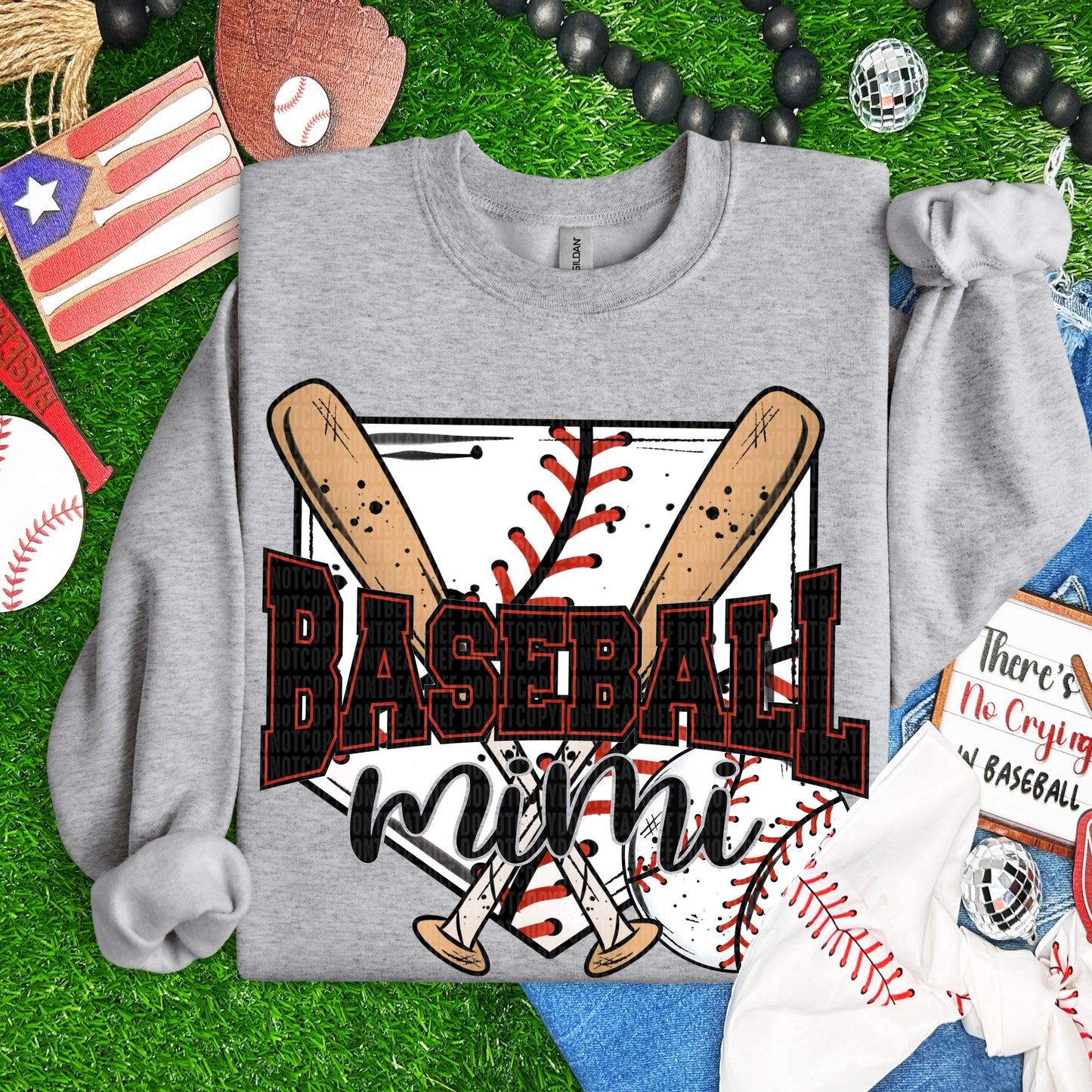 BASEBALL MAMA - DTF TRANSFER