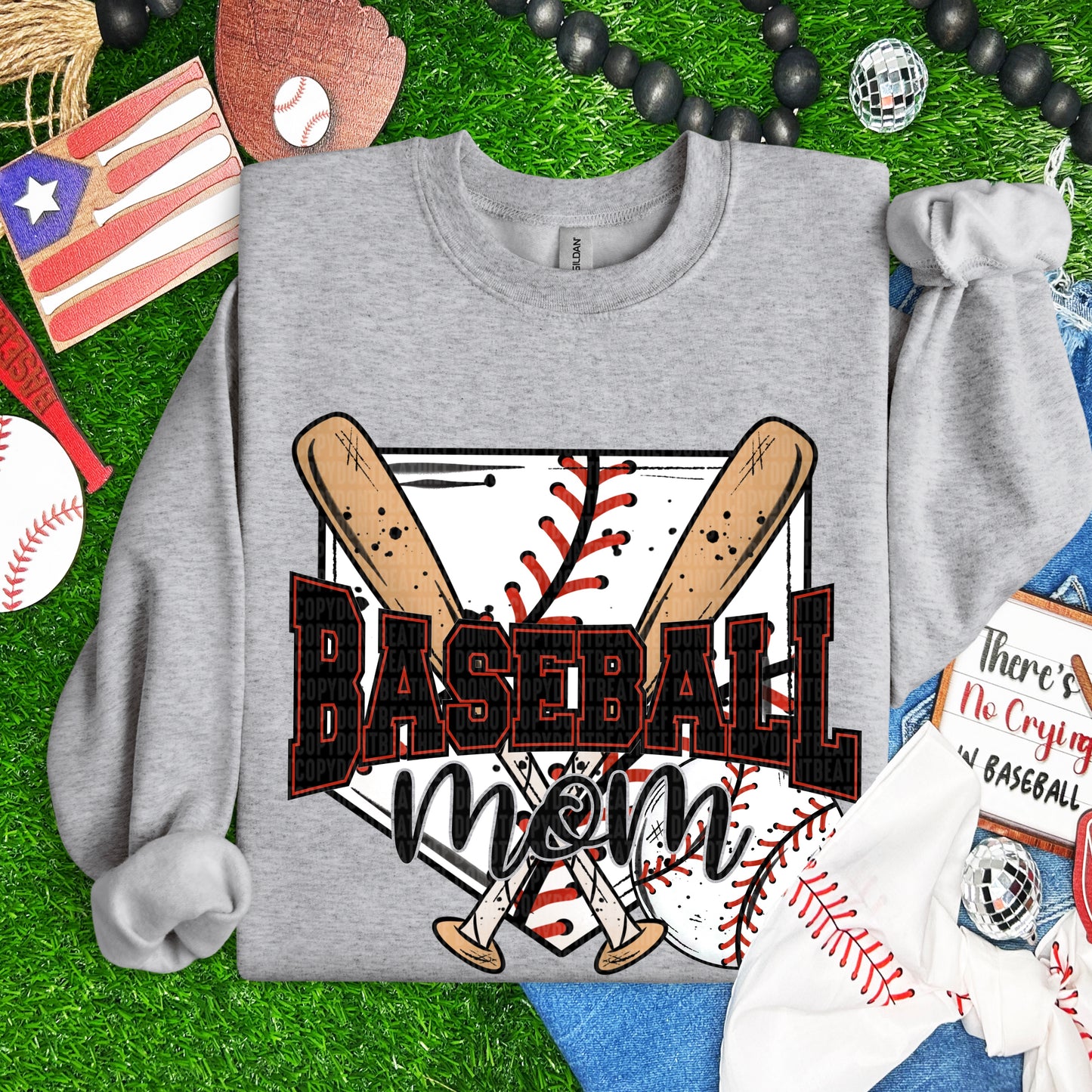 BASEBALL MAMA - DTF TRANSFER