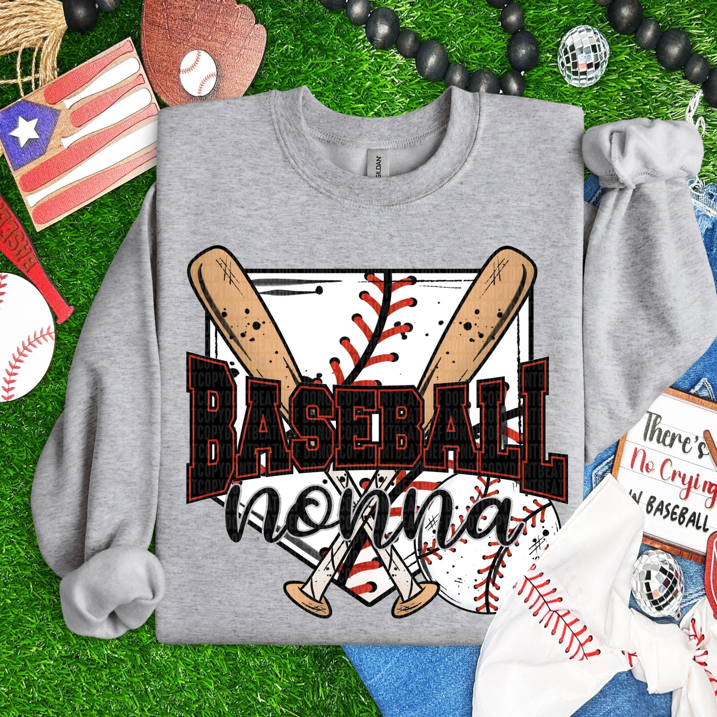 BASEBALL MAMA - DTF TRANSFER