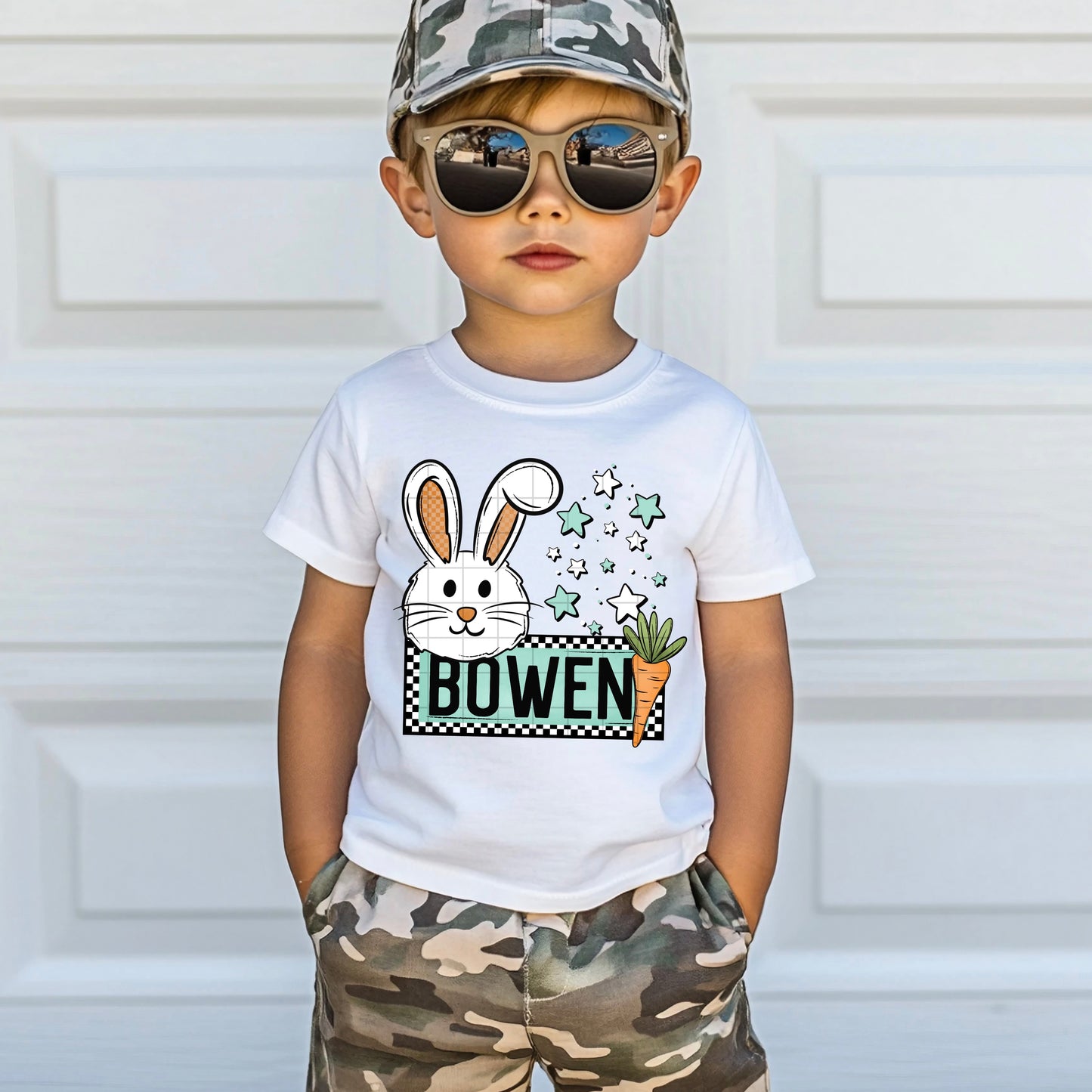 BOY EASTER NAMEPLATE - CUSTOM TRANSFER