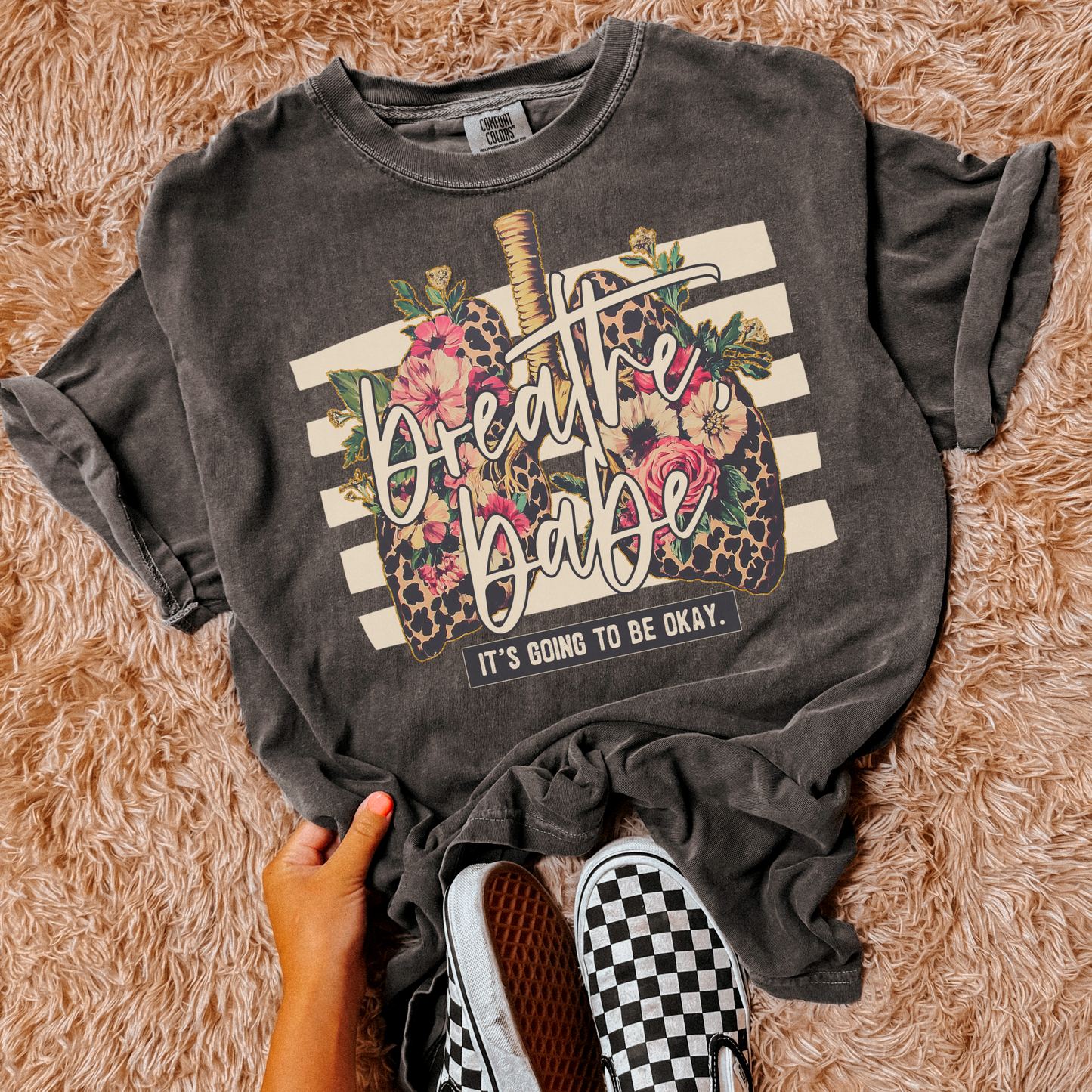 BREATHE BABE *OLLIE & CO. EXCLUSIVE* - DTF TRANSFER