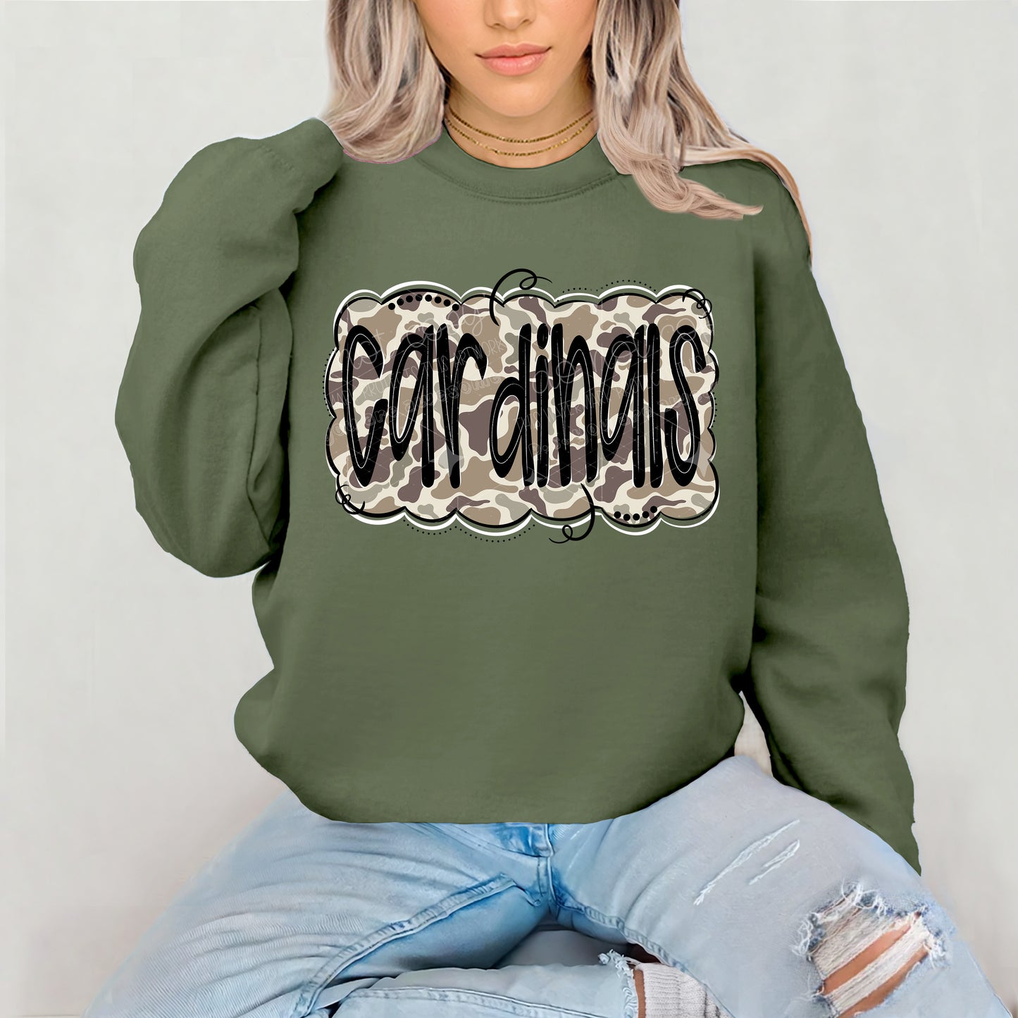 CAMO MASCOT - DTF TRANSFER