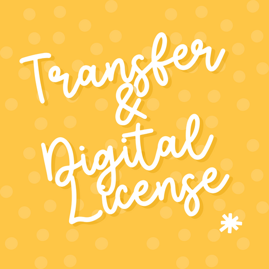 Transfer & Digitals License