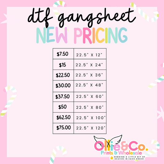 Rolling Canvas Gang Sheet