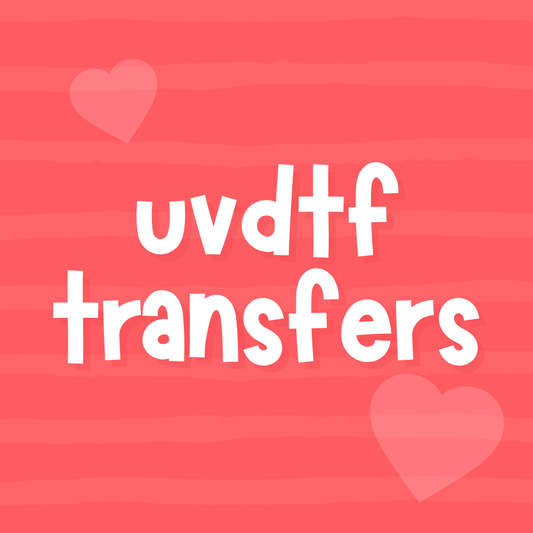 UV DTF Gang Sheets- NO CODES ALLOWED