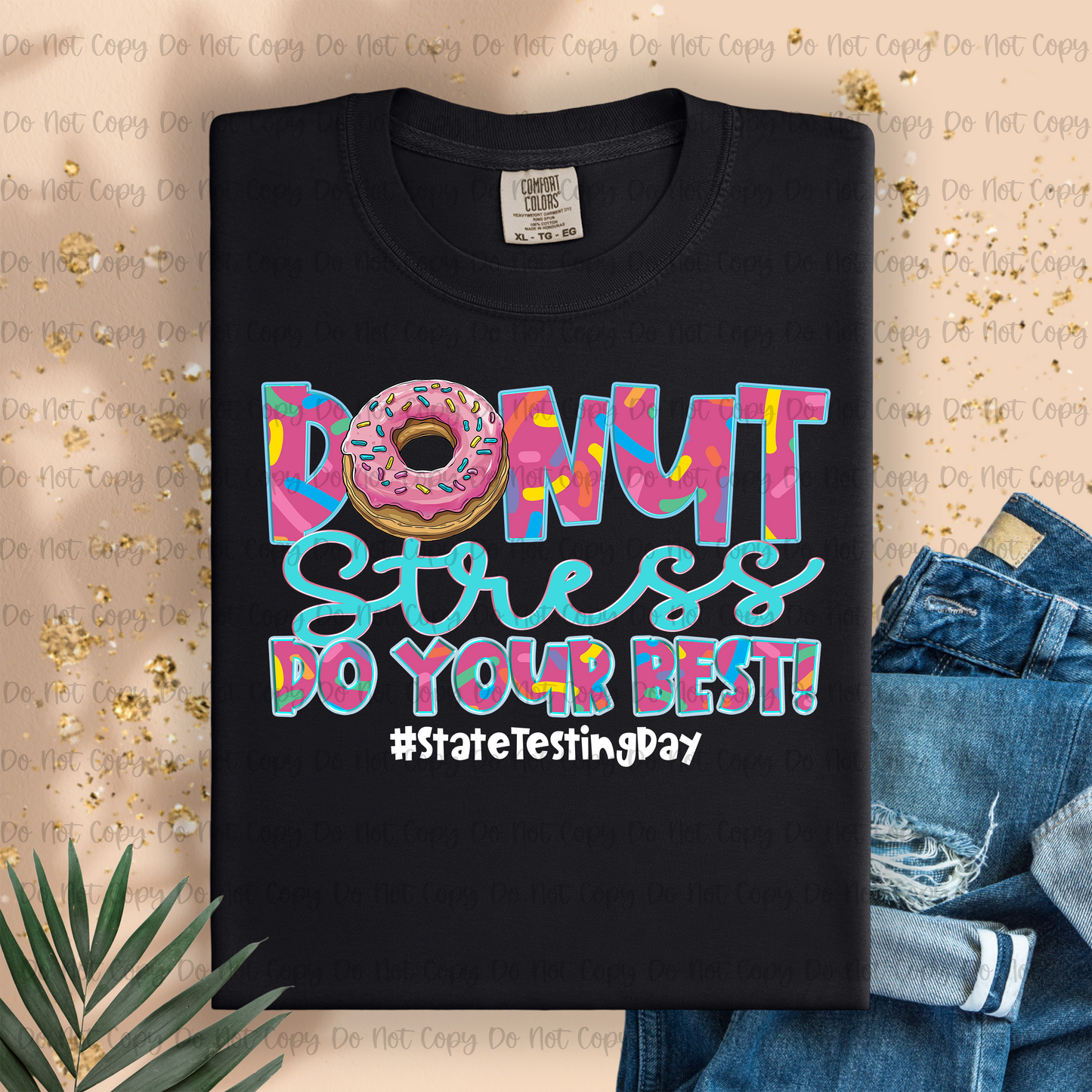 DONUT STRESS- DTF TRANSFER