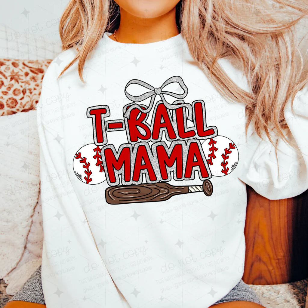 TBALL MAMA (CLOSES 5/4) - COMPLETED TEE