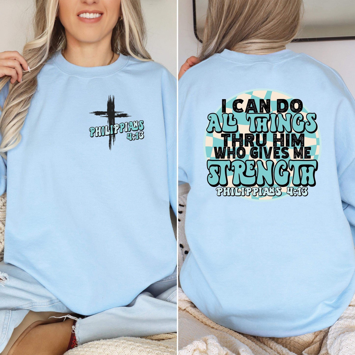 I can do all things- Front & Back