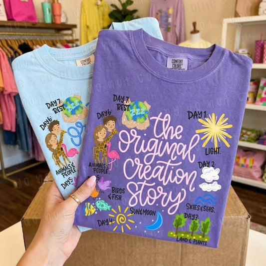 CREATION STORY GIRL - DTF TRANSFER
