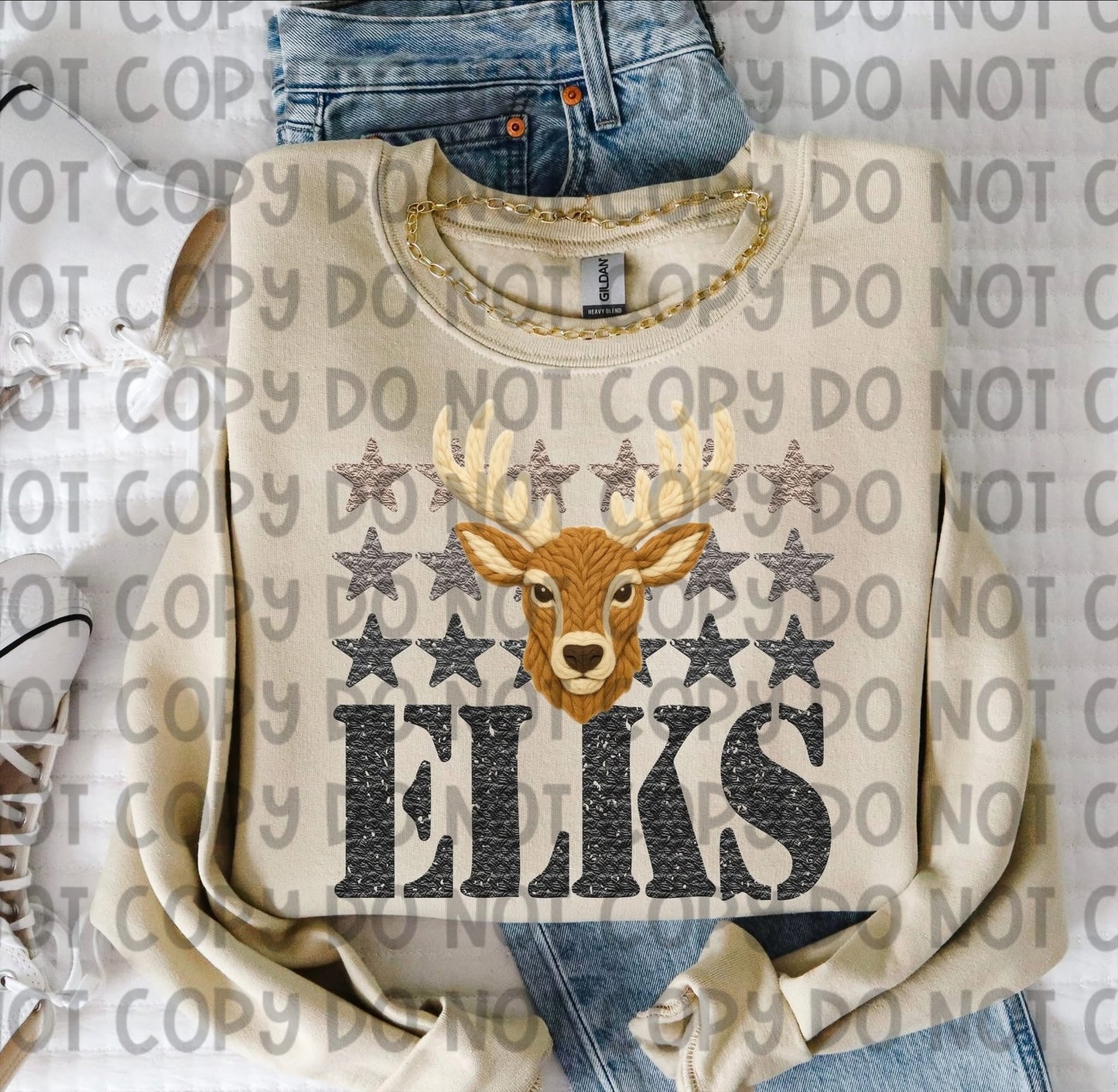 FAUX YARN MASCOTS - DTF TRANSFER