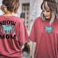 SHOW MOM - FRONT+BACK - DTF TRANSFER