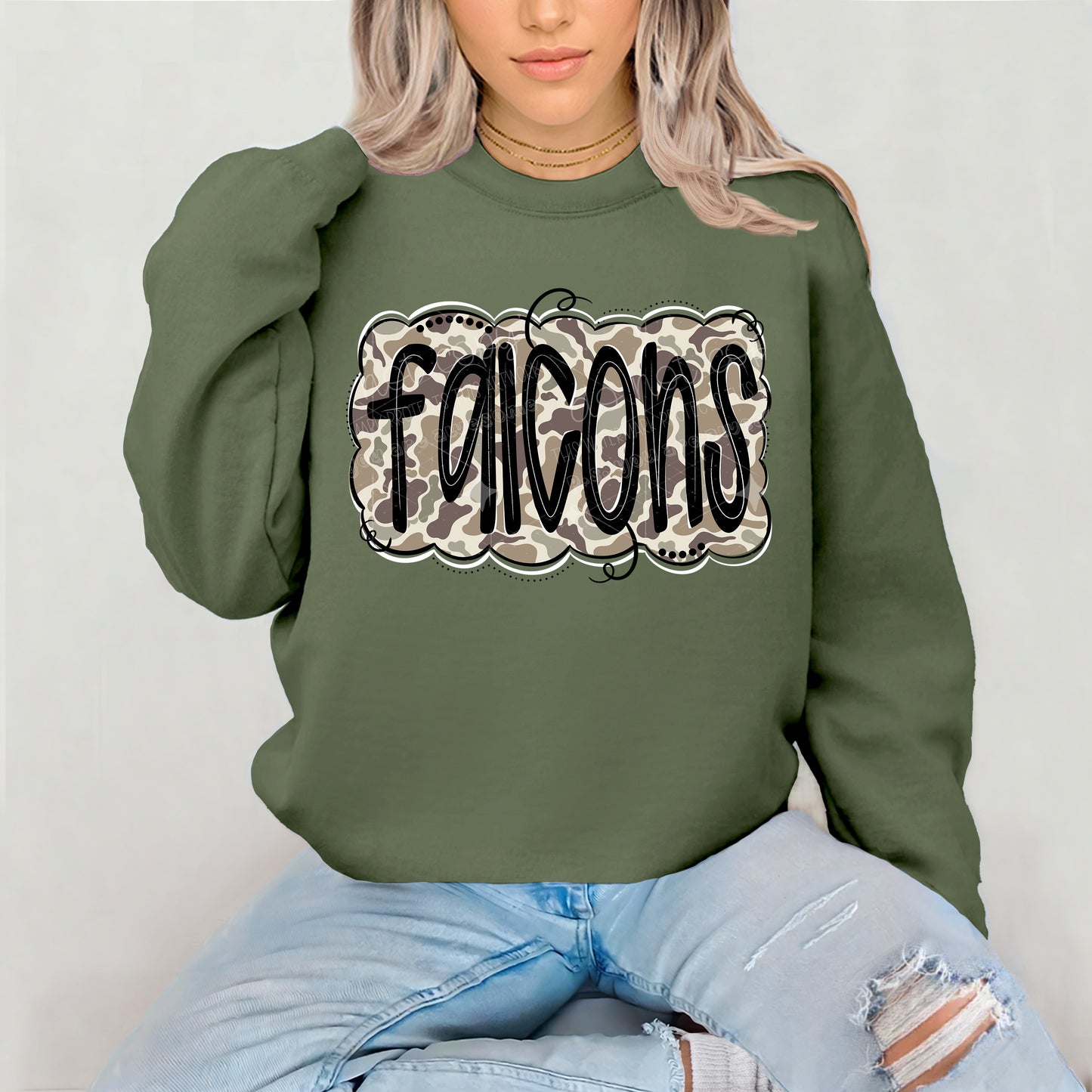 CAMO MASCOT - DTF TRANSFER