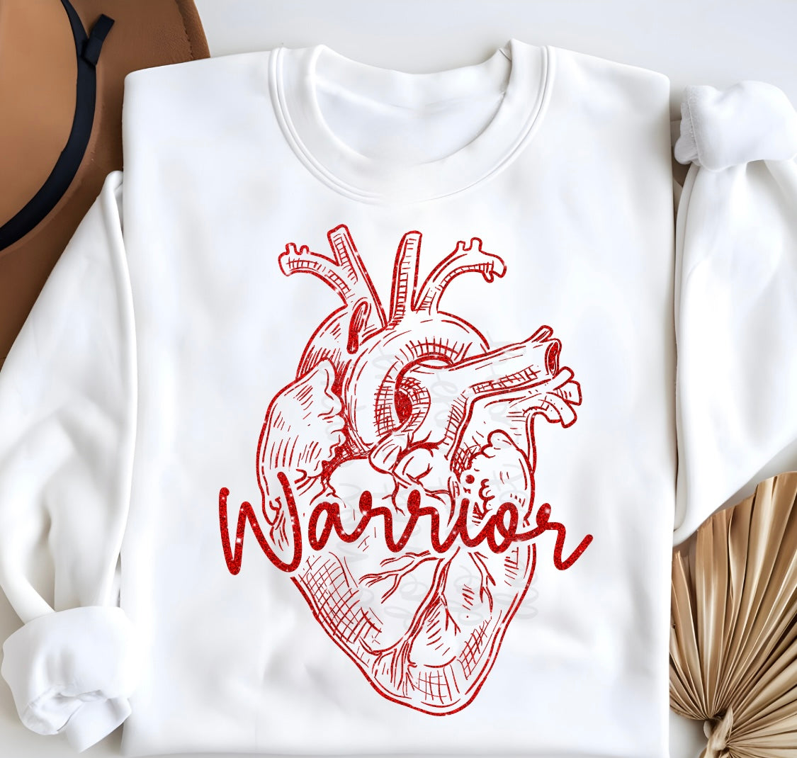 HEART DISEASE WARRIOR - DTF TRANSFER
