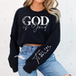 GOD IS GOOD ALL THE TIME WITH SLEEVE - FRONT+SLEEVE - DTF TRANSFER